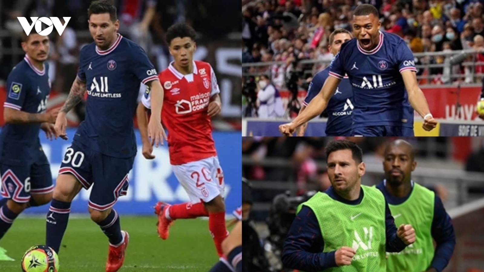 Mbappe lập cú đúp, PSG thắng trận ra mắt của Messi