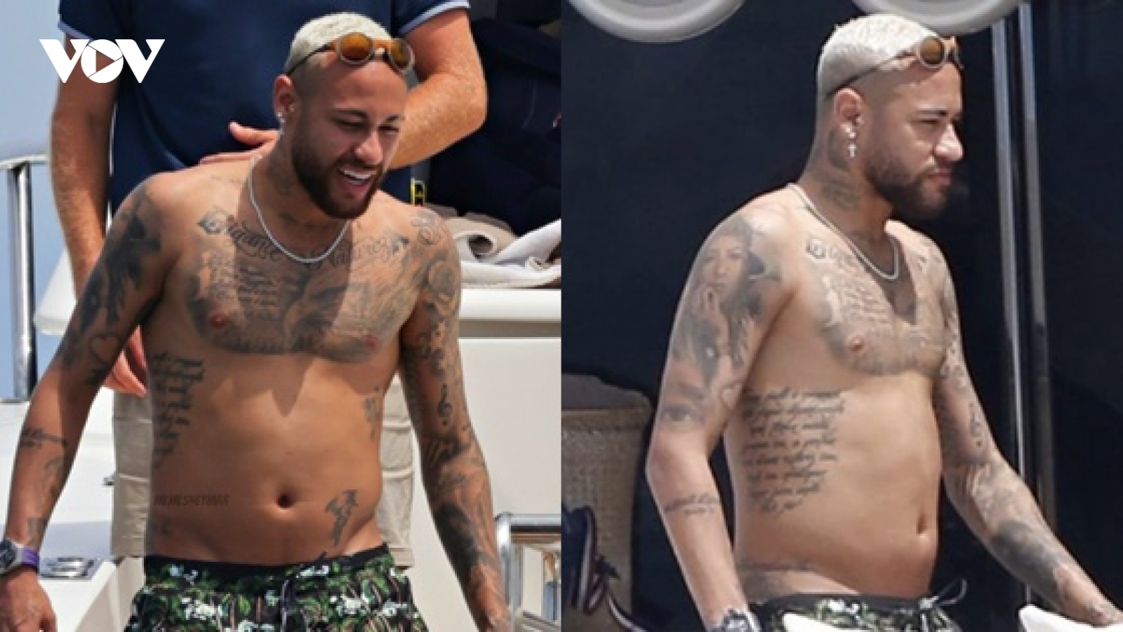 Neymar lộ bụng mỡ sau 3 tuần rời xa bóng đá