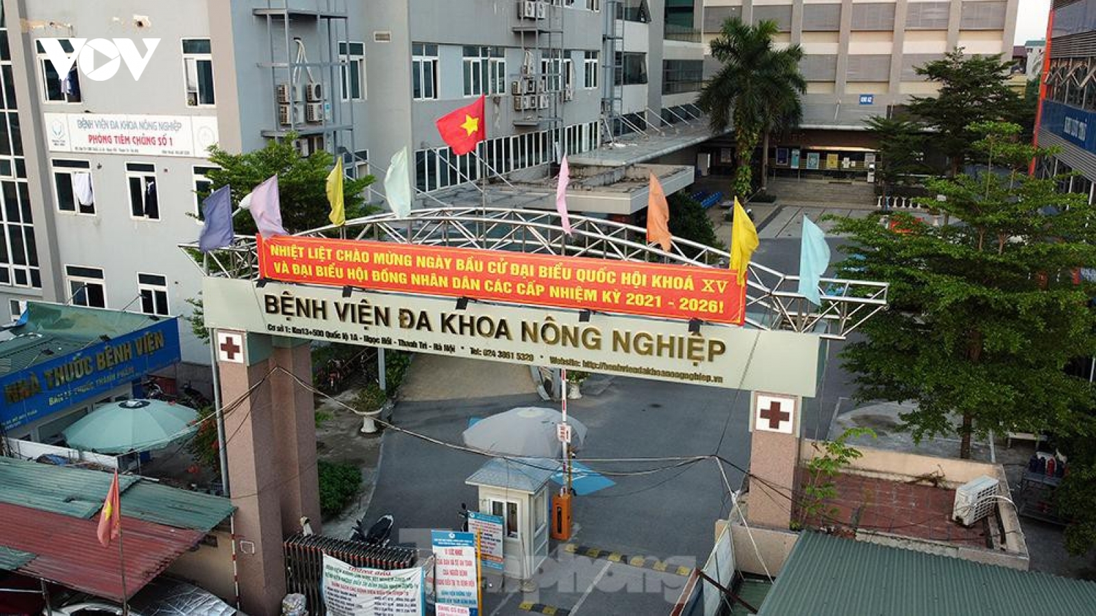 Hà Nội phong tỏa tạm thời Bệnh viện Đa khoa Nông nghiệp