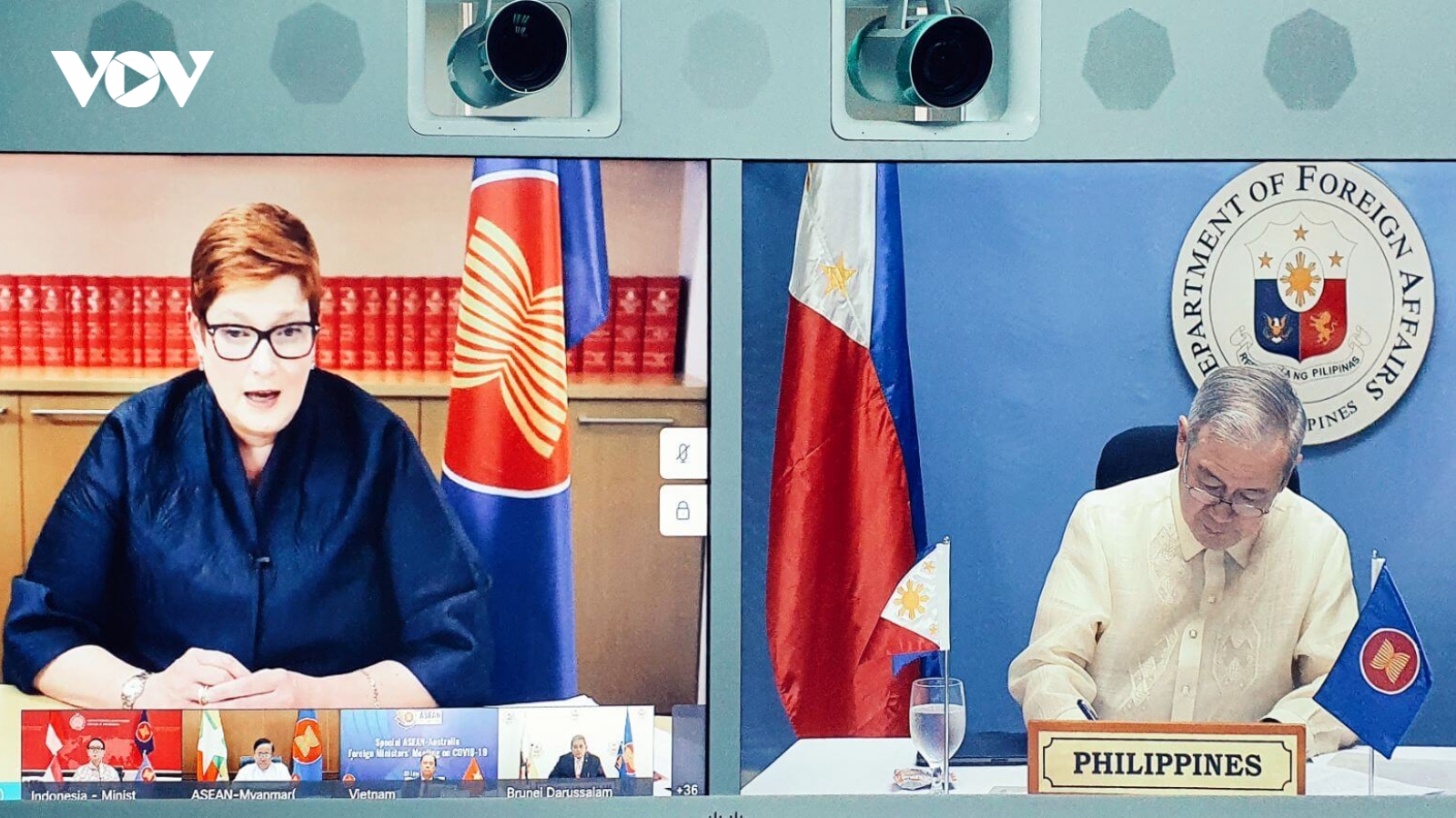 Philippines - Australia quan ngại việc quân sự hóa các tranh chấp ở Biển Đông