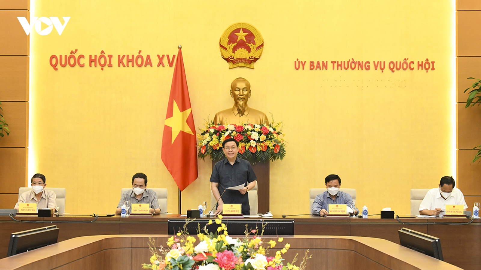 Hôm nay, Ủy ban Thường vụ Quốc hội khoá XV họp phiên thứ 2