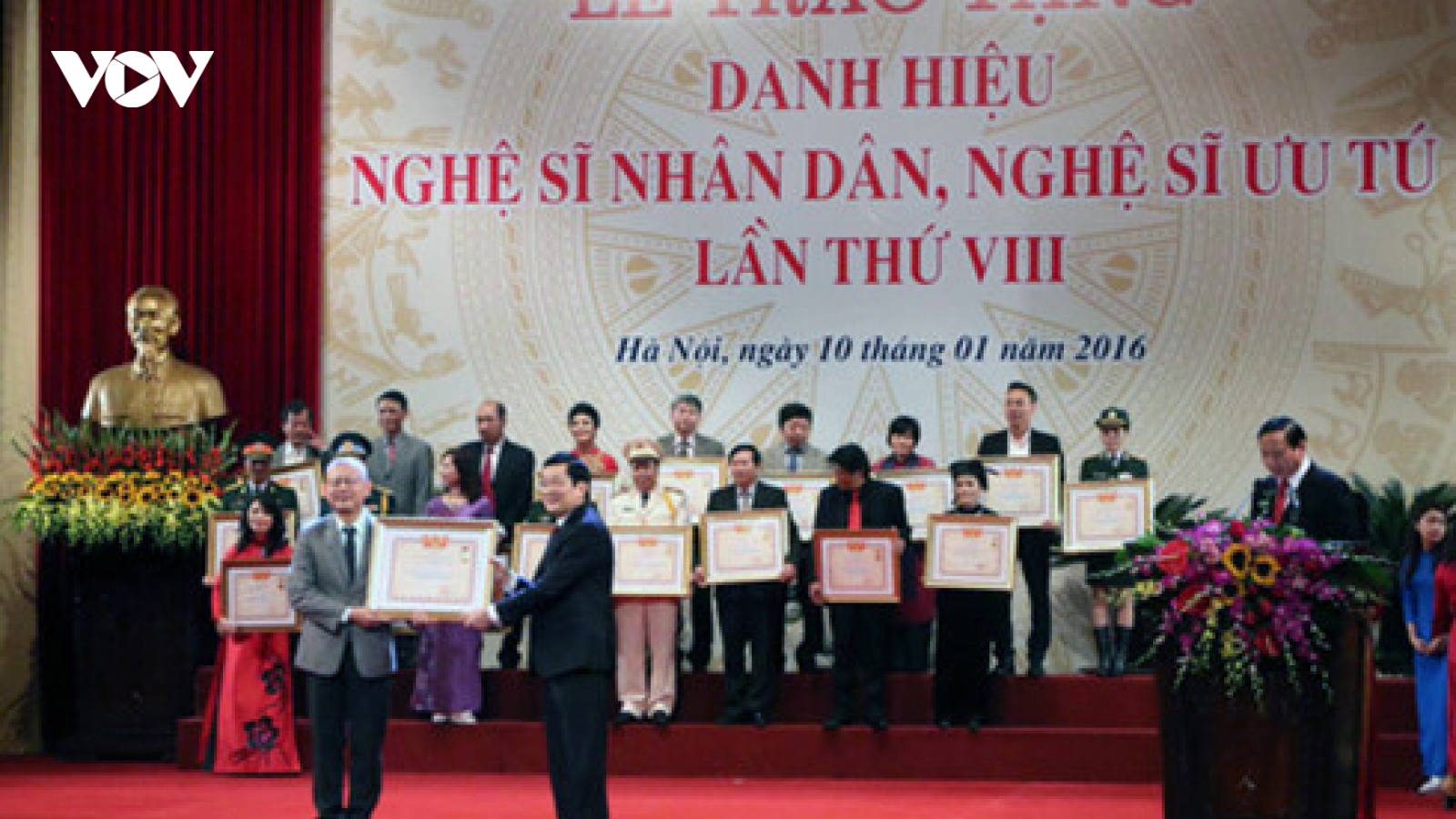 14 nghệ sĩ VOV được đề nghị xét tặng danh hiệu NSND, NSƯT
