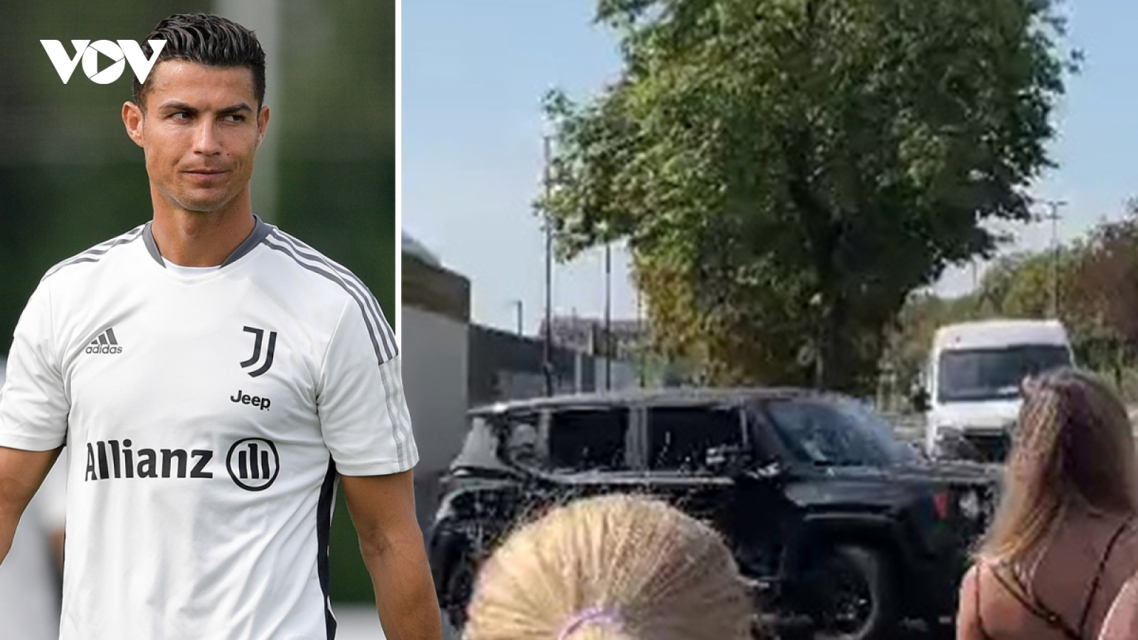 Ronaldo chia tay các đồng đội, rời khỏi đại bản doanh của Juventus