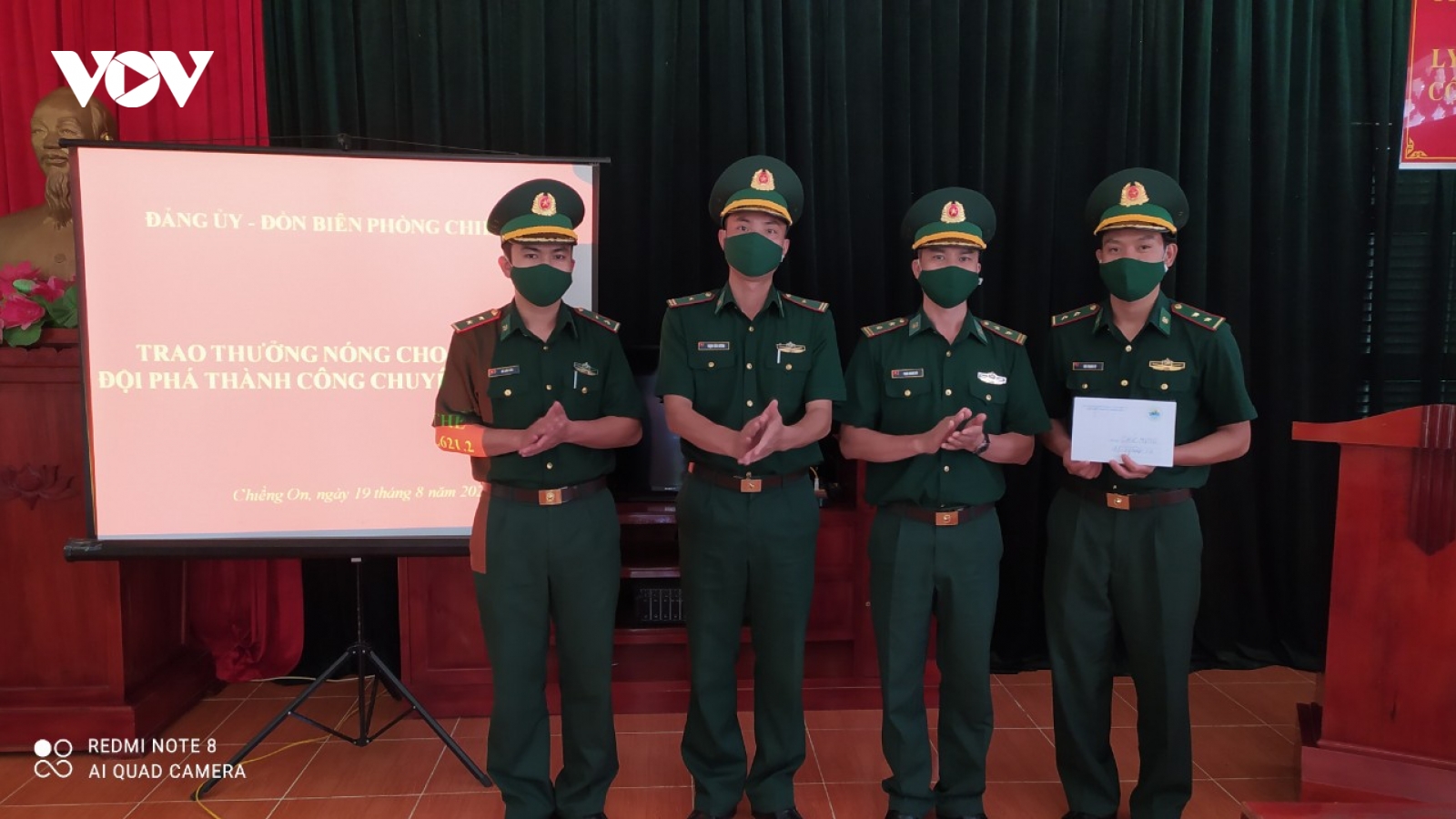 Sơn La thưởng nóng cho 2 tập thể bắt giữ 5 đối tượng phạm tội về ma túy