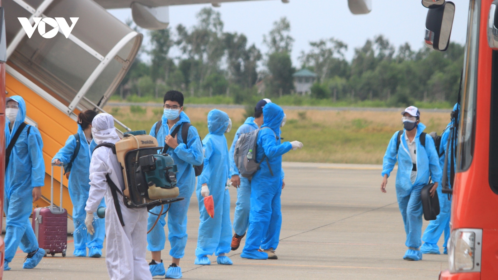 Thừa Thiên Huế đón thêm 239 công dân từ thành phố Hồ Chí Minh trở về