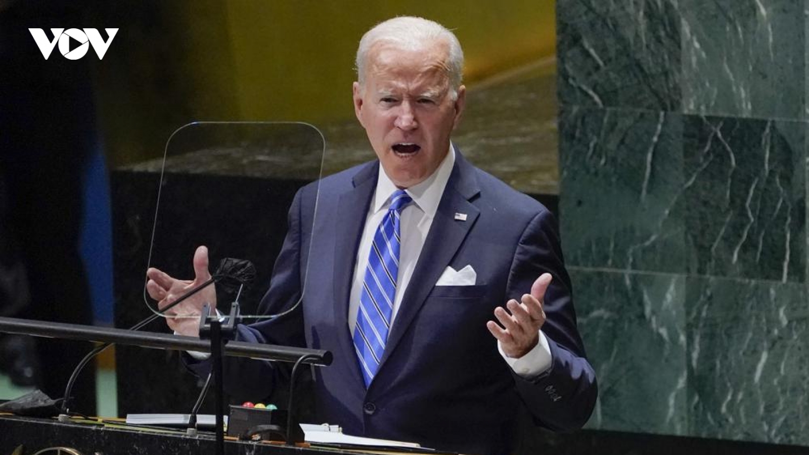 Giữa cơn giận của Pháp, Tổng thống Mỹ Biden ra sức trấn an đồng minh tại Liên Hợp Quốc