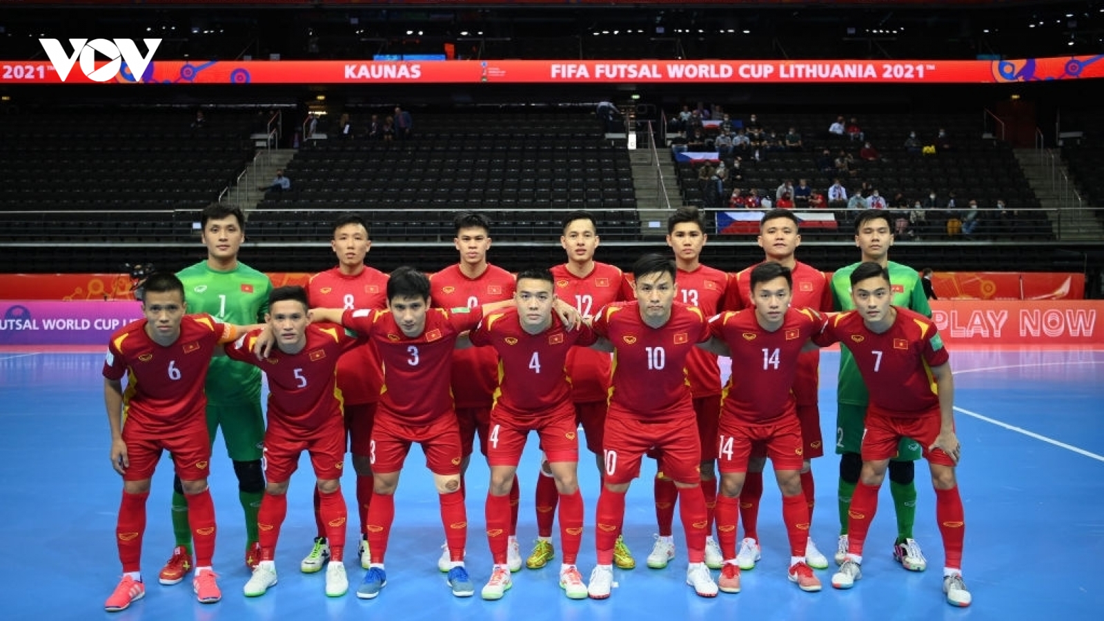 ĐT Việt Nam đối đầu ĐT Nga ở vòng 1/8 Futsal World Cup 2021 
