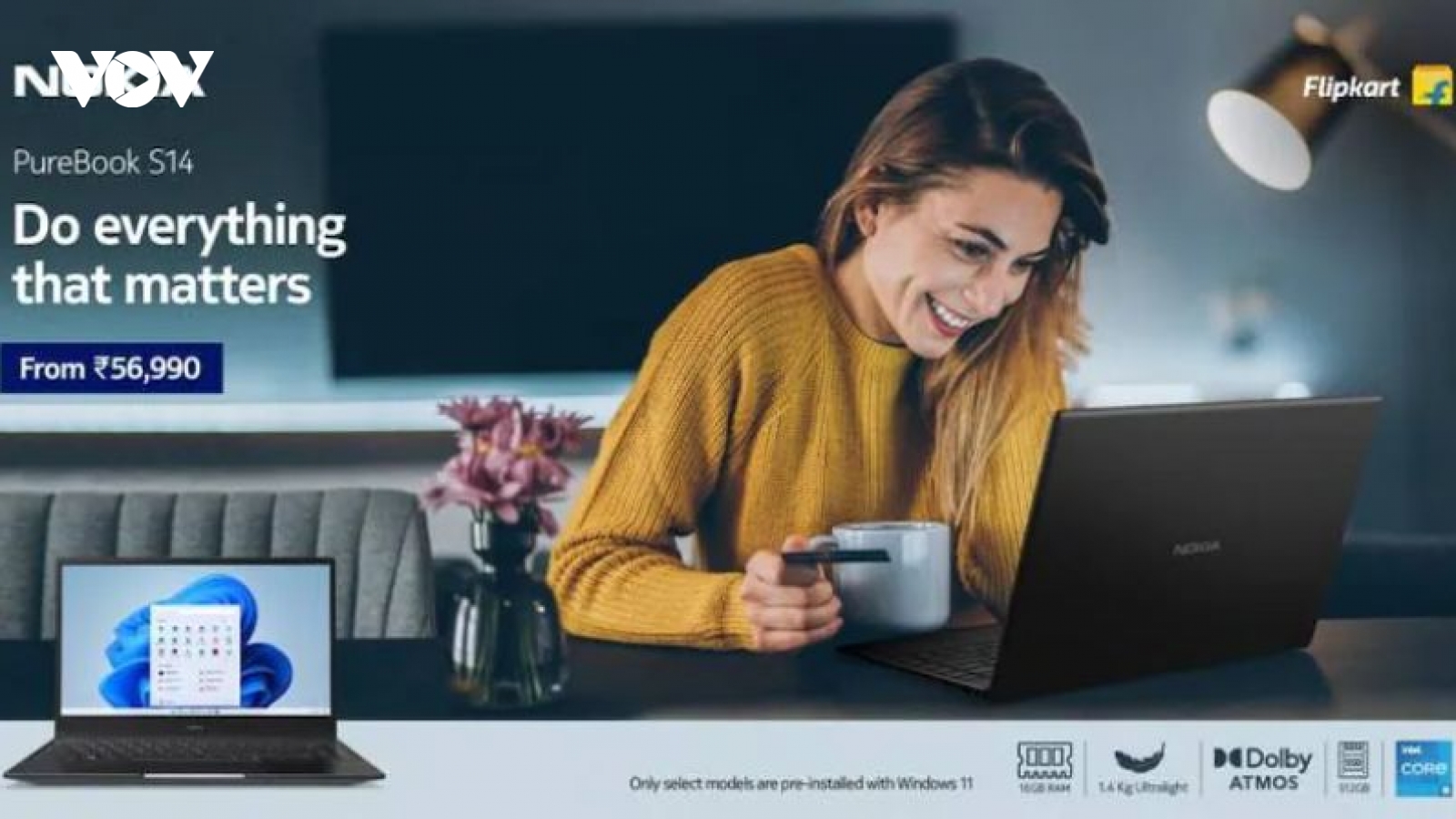 Nokia giới thiệu máy tính xách tay và Smart TV