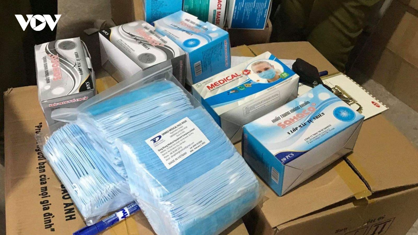 Người phụ nữ rao bán trên mạng 13.000 khẩu trang y tế không rõ nguồn gốc