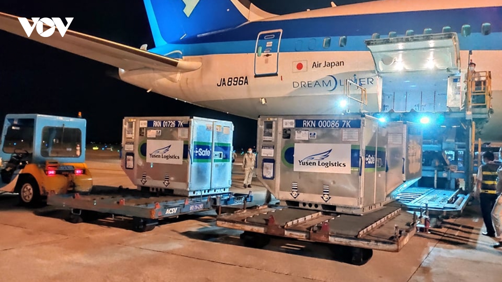 Nhật Bản trao tặng Việt Nam 400.000 liều vaccine AstraZeneca