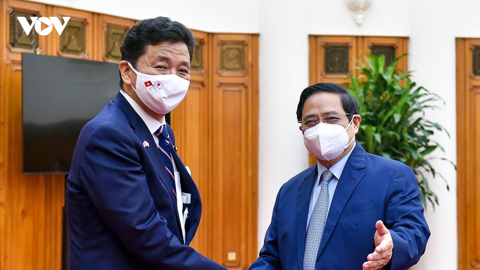Thủ tướng Phạm Minh Chính tiếp Bộ trưởng Bộ Quốc phòng Nhật Bản
