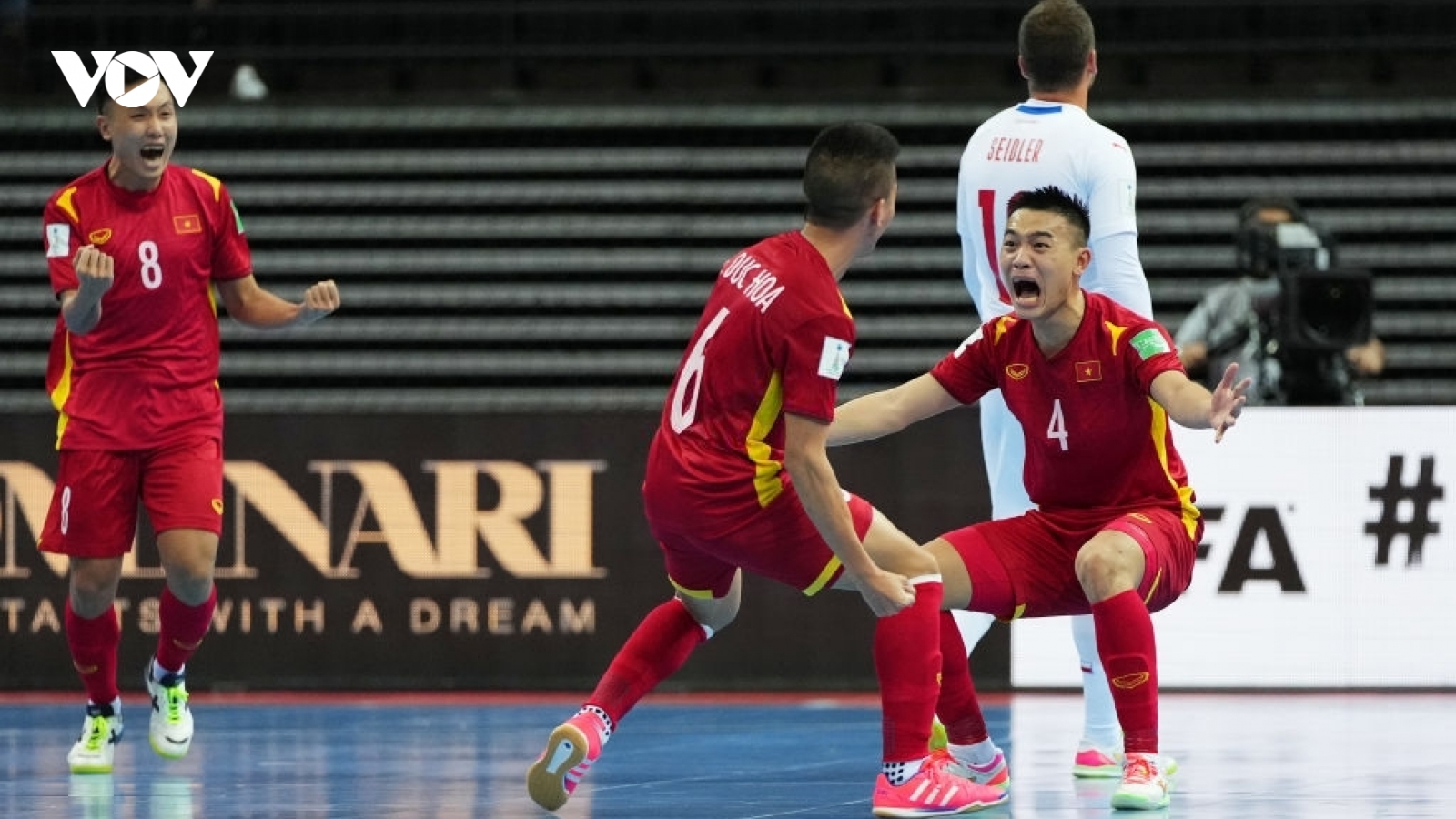 Xuất sắc cầm hòa CH Séc, ĐT Futsal Việt Nam lọt vào vòng 1/8 Futsal World Cup 2021