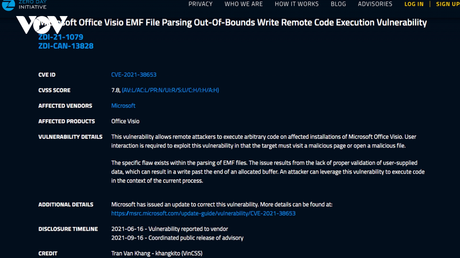 Chuyên gia Việt phát hiện 6 lỗ hổng bảo mật nghiêm trọng của Microsoft, Adobe