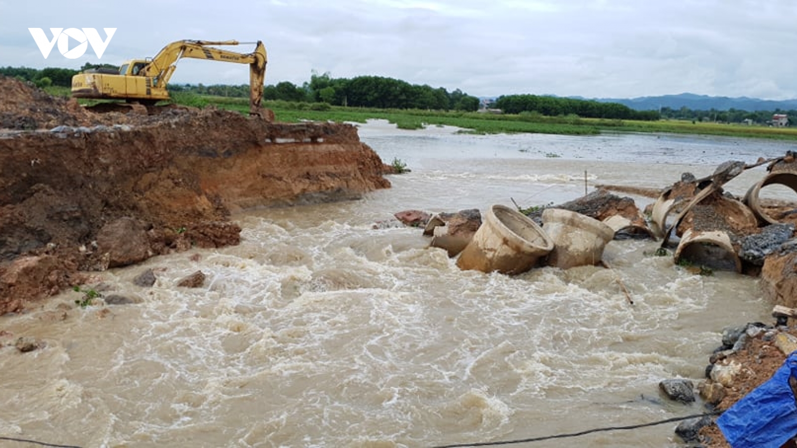 Thanh Hóa: Vỡ "đê" do thi công dự án trăm tỷ