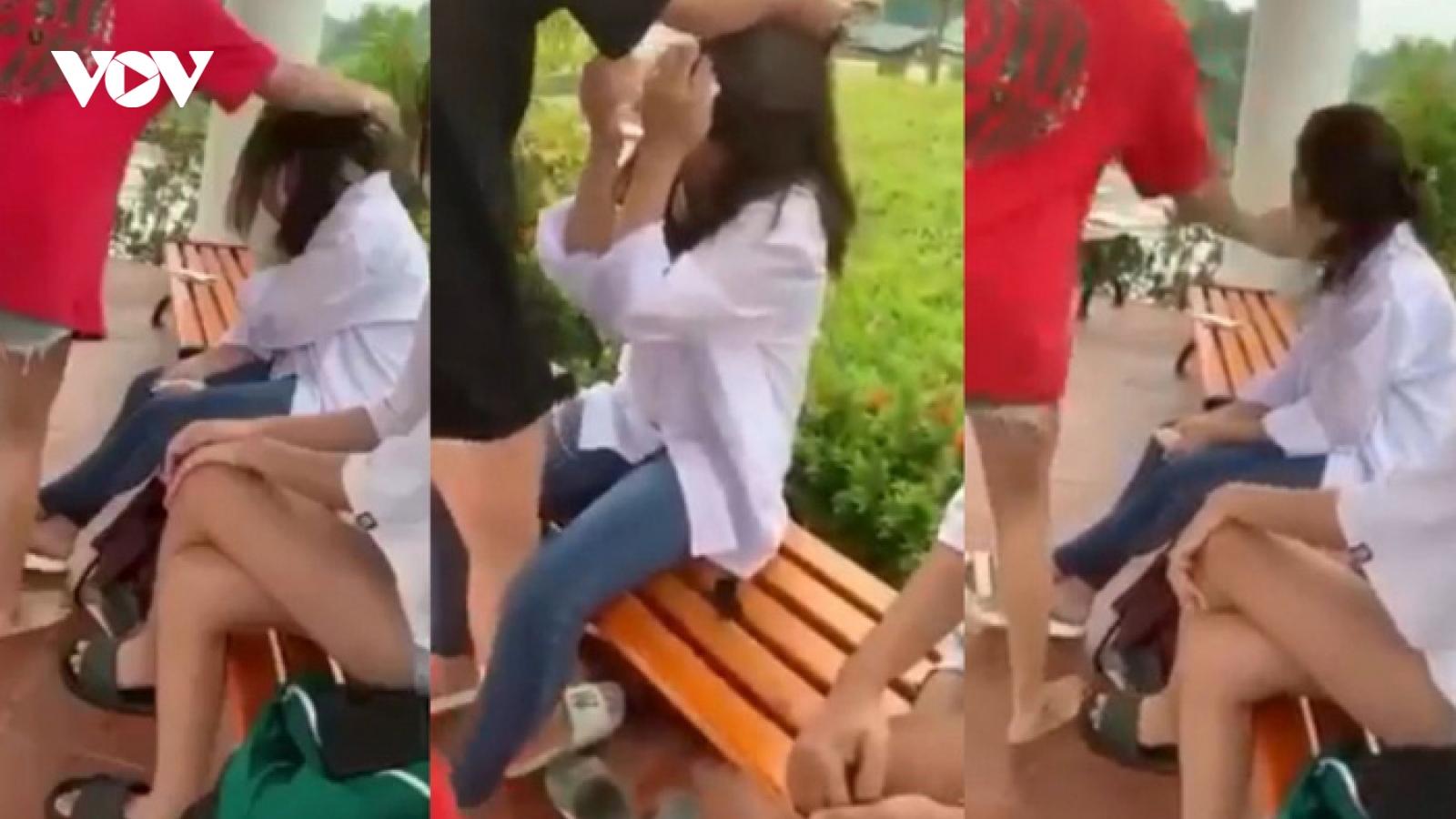 Công an vào cuộc vụ nữ sinh bị đánh hội đồng ở Yên Bái