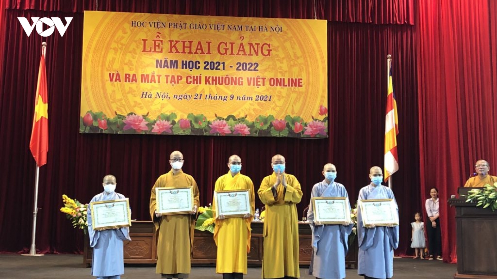 Học viện Phật giáo Việt Nam tại Hà Nội khai giảng năm học 2021 - 2022