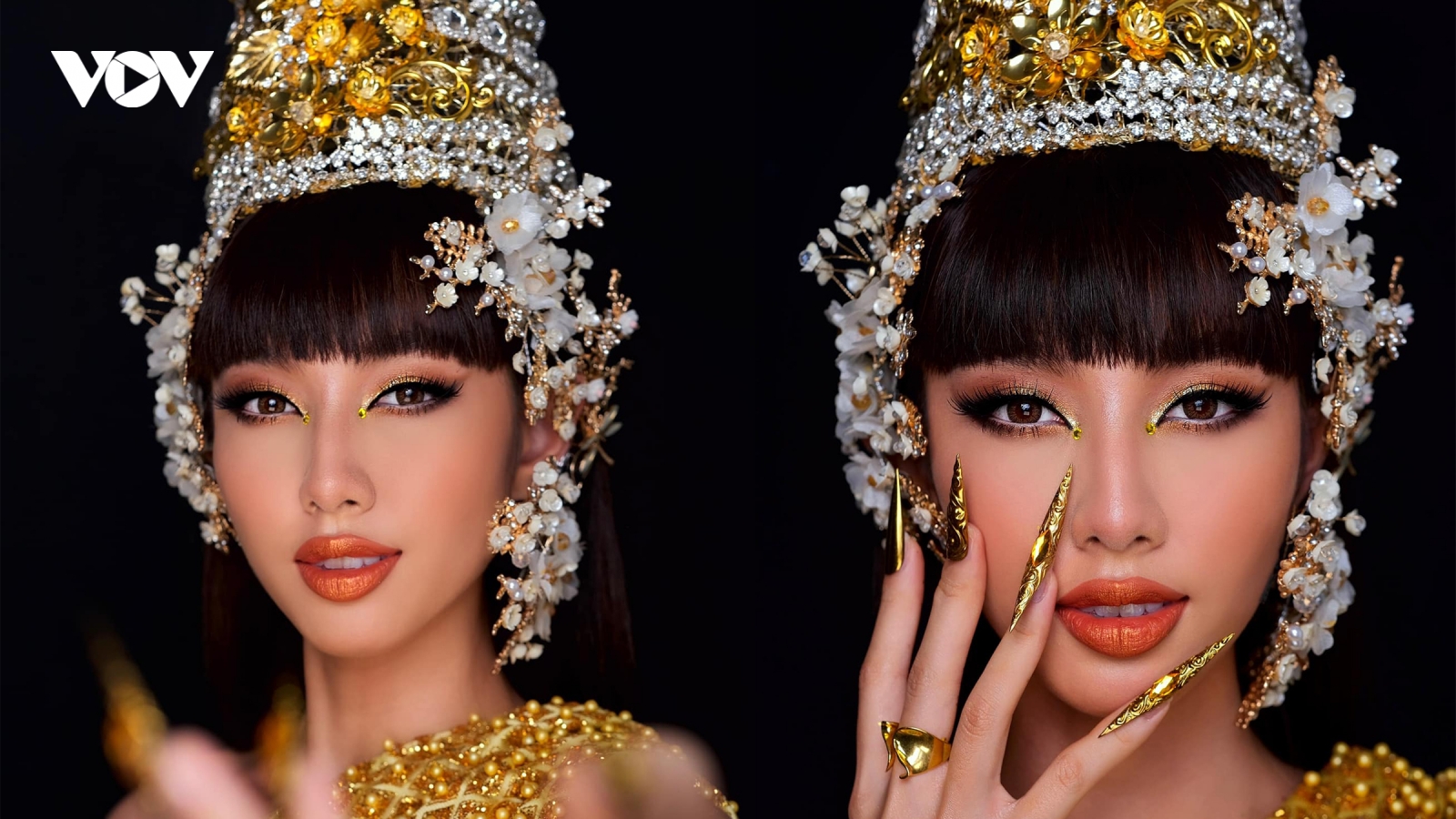 Clip: Nguyễn Thúc Thùy Tiên "bắn" tiếng Thái gây bất ngờ 