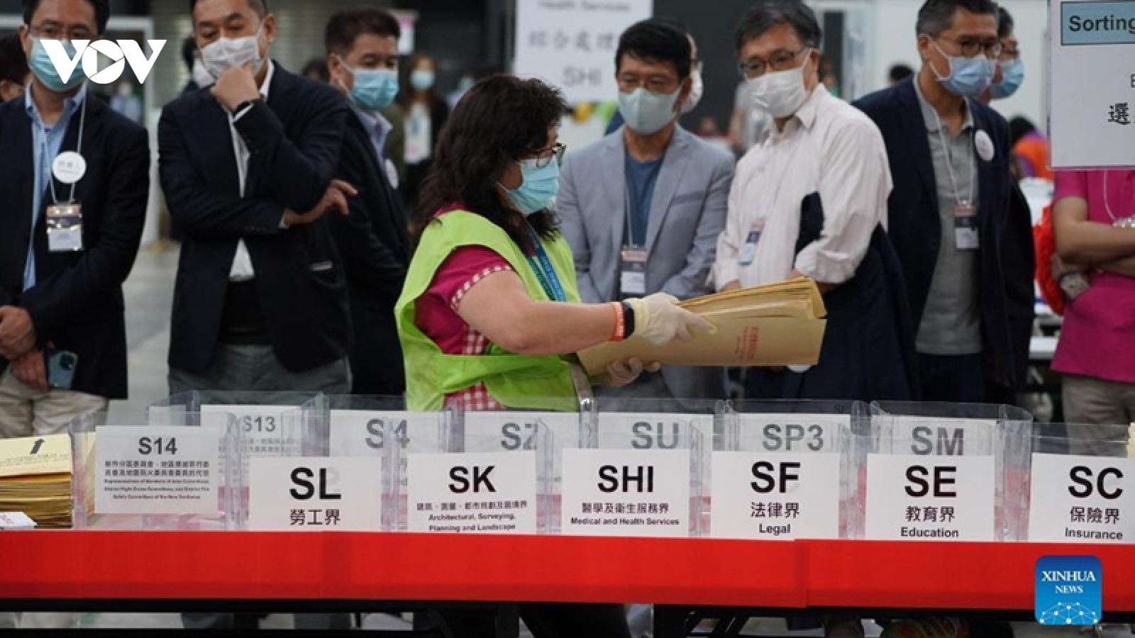 Hong Kong (Trung Quốc) công bố kết quả bầu cử Ủy ban bầu cử Chính quyền Đặc khu