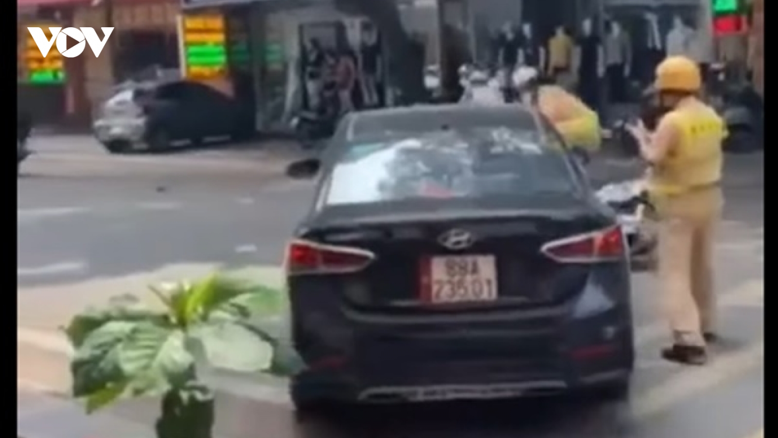 Khởi tố vụ án tài xế rồ ga bỏ chạy, tông CSGT tại Vĩnh Phúc