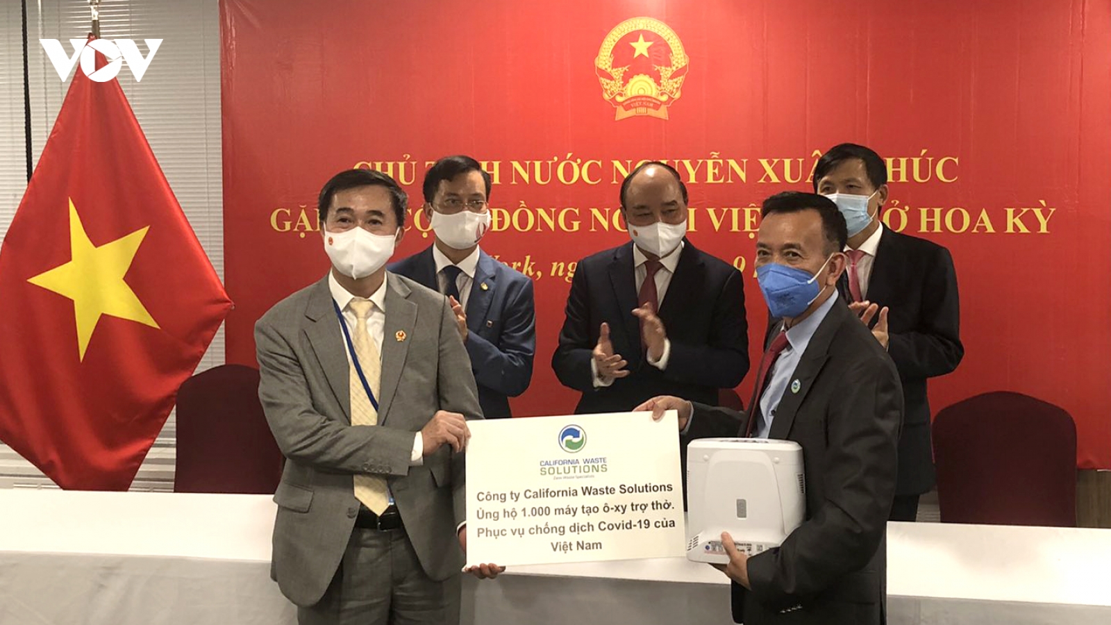 Chủ tịch nước Nguyễn Xuân Phúc gặp mặt kiều bào Việt Nam tại Hoa Kỳ