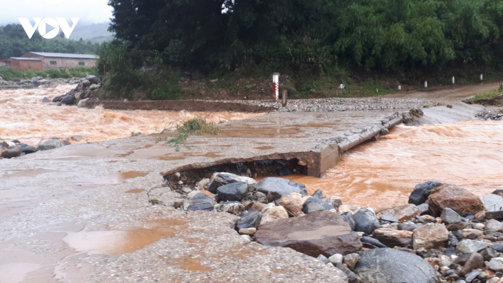 Storm Conson downgraded quickly, ravages central coast