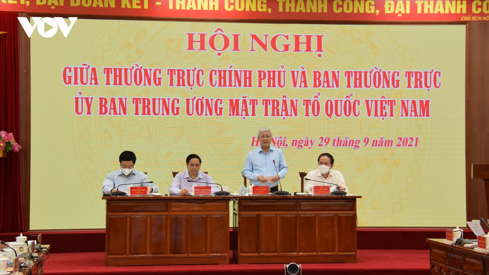 Thủ tướng: Mặt trận Tổ quốc Việt Nam cần phối hợp chặt chẽ hơn với Chính phủ 