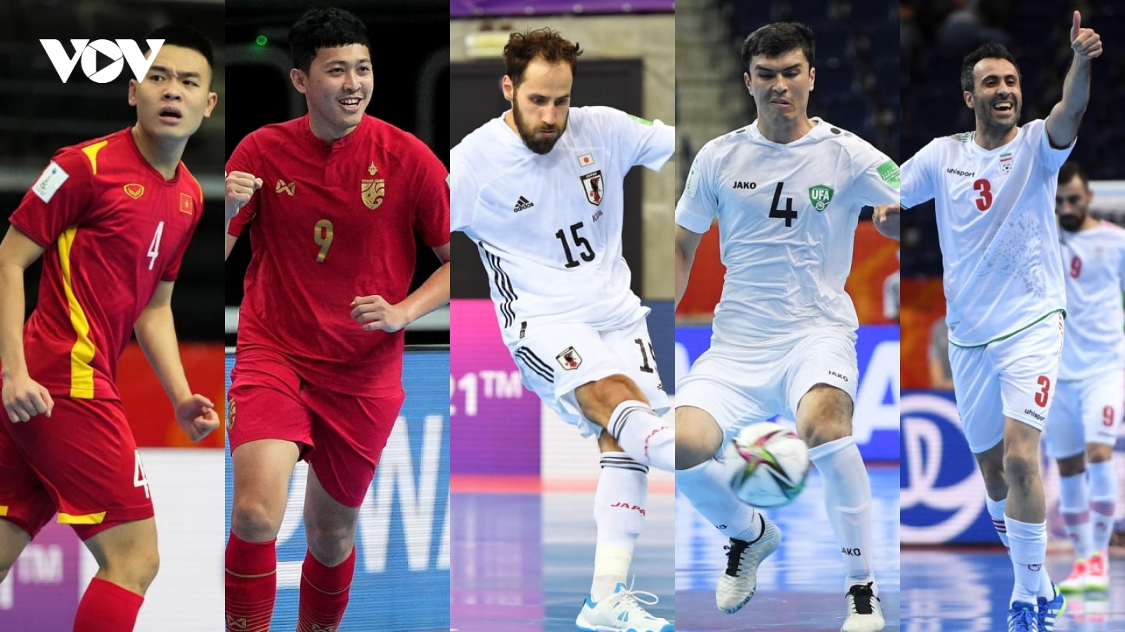 Bóng đá châu Á chỉ có 1 đại diện ở tứ kết Futsal World Cup 2021