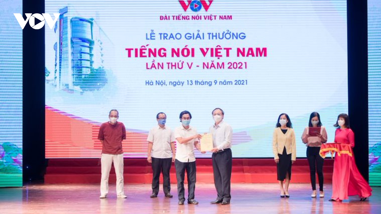 VOV trao "Giải thưởng Tiếng nói Việt Nam" lần thứ 5 năm 2021