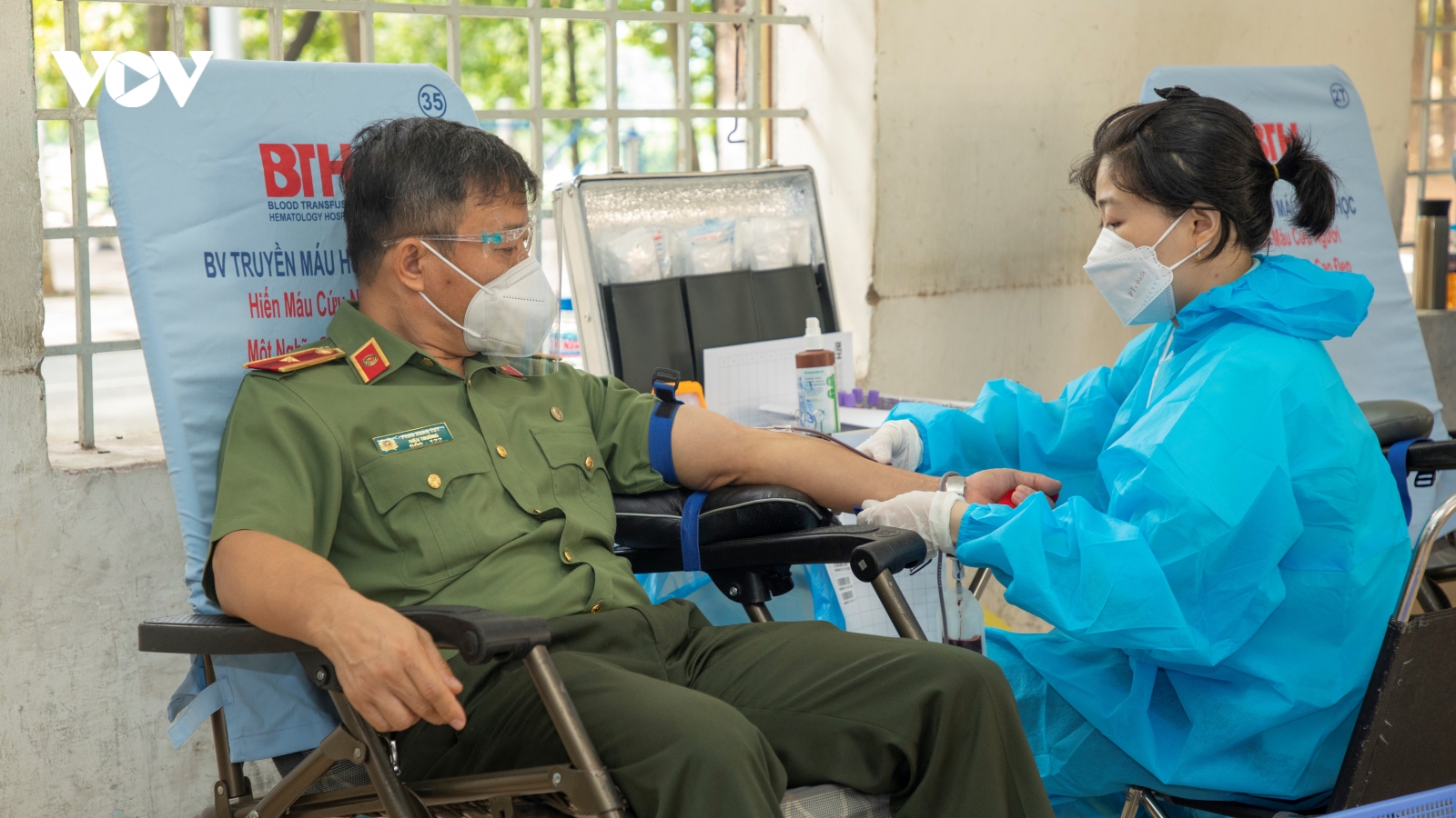 Đại học An ninh nhân dân tổ chức hiến máu, chung tay đẩy lùi dịch COVID-19