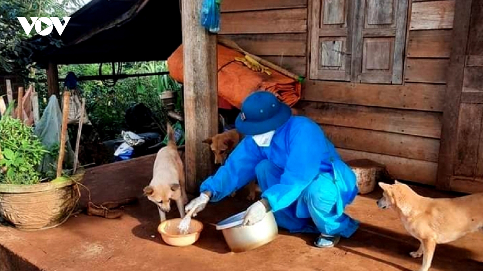 Cuộc sống người dân khu phong tỏa ở buôn vùng sâu Đắk Lắk