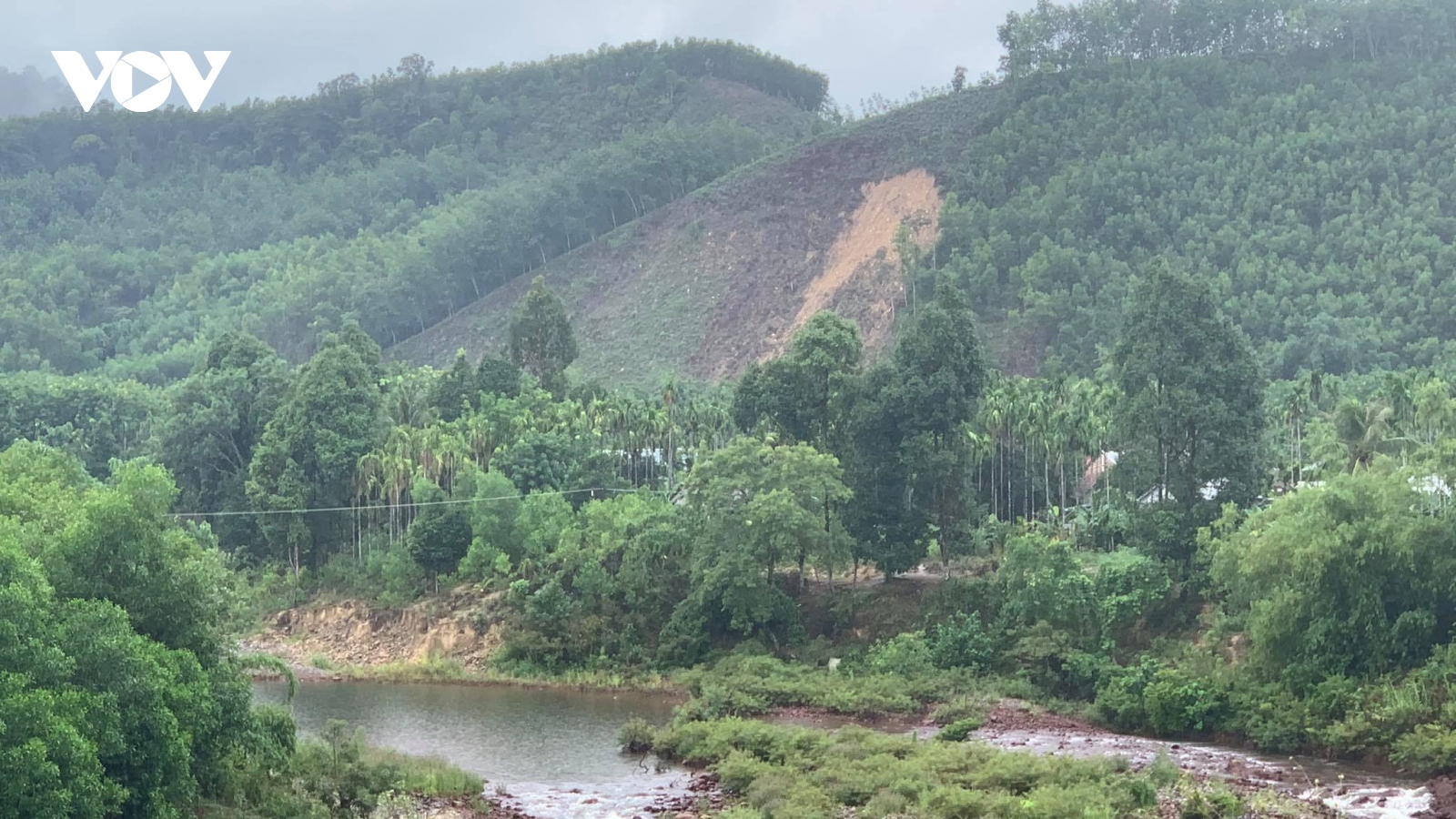 45 người mắc kẹt trong rừng do mưa bão tại Thừa Thiên Huế