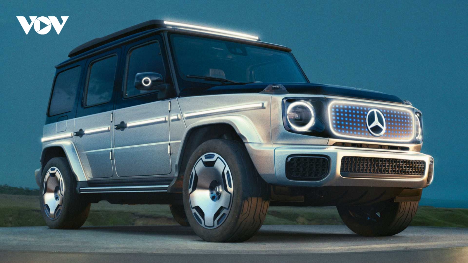 Mercedes-Benz G-Class concept chạy điện chính thức lộ diện