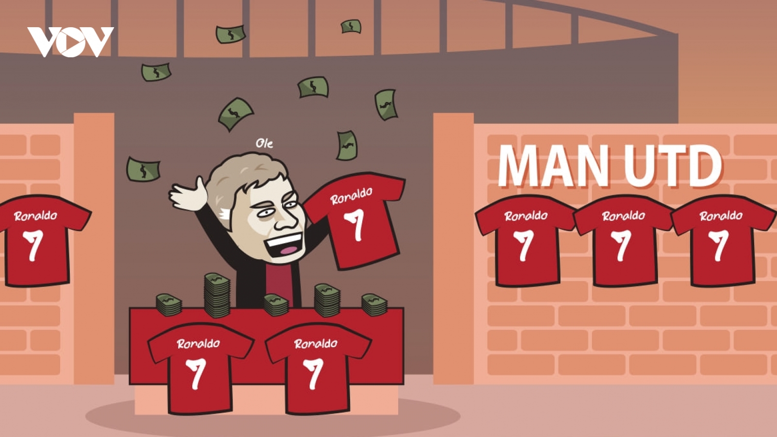 Biếm hoạ 24h: MU "hốt bạc" nhờ Cristiano Ronaldo