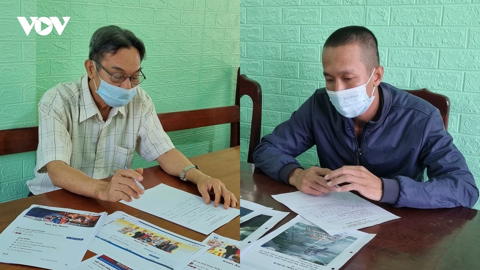 Răn đe 2 đối tượng đưa tin sai sự thật về phòng, chống dịch Covid-19 trên Facebook