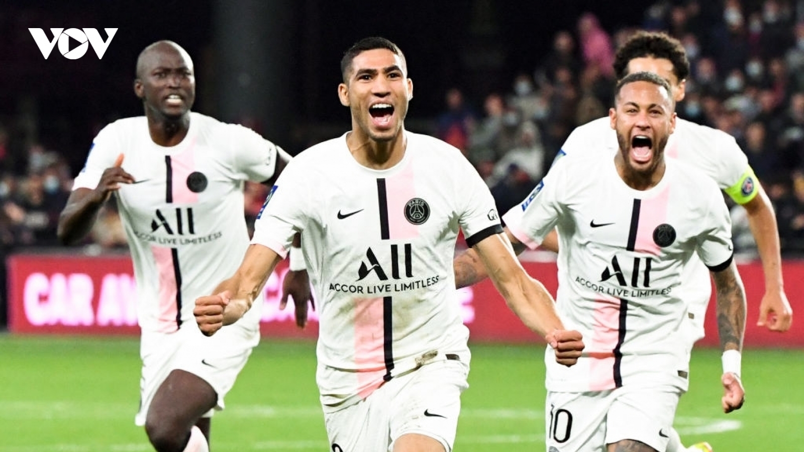 Messi vắng mặt vì chấn thương, PSG suýt mất điểm trước đội cuối bảng Ligue 1