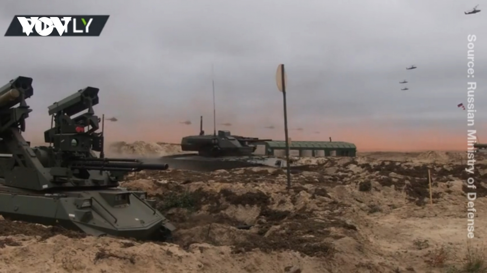 Robot chiến đấu diệt tăng của Nga lần đầu xuất hiện trong tập trận Zapad 2021