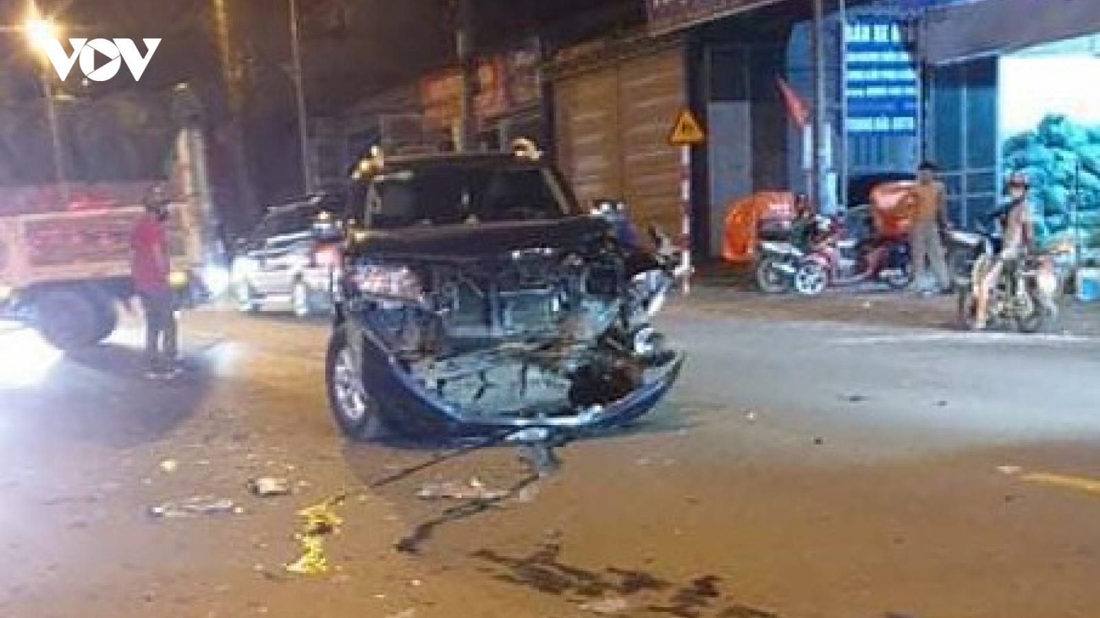 Tai nạn liên hoàn trên Quốc lộ 6