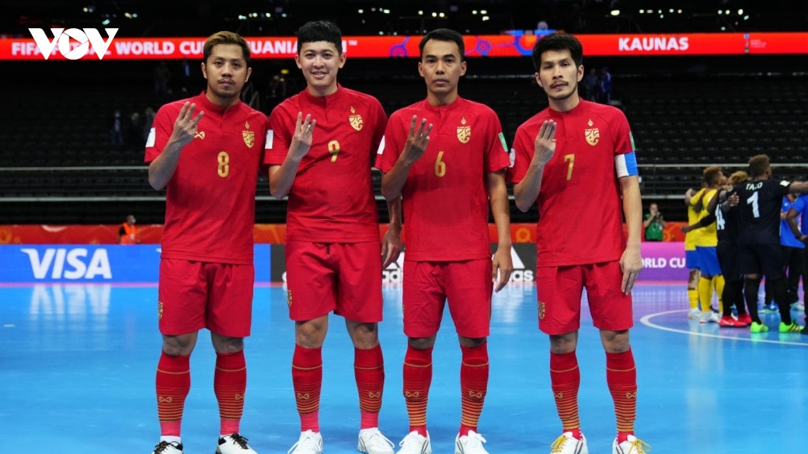 Thái Lan vào vòng 1/8 Futsal World Cup 2021 sau trận đại thắng Quần đảo Solomon 