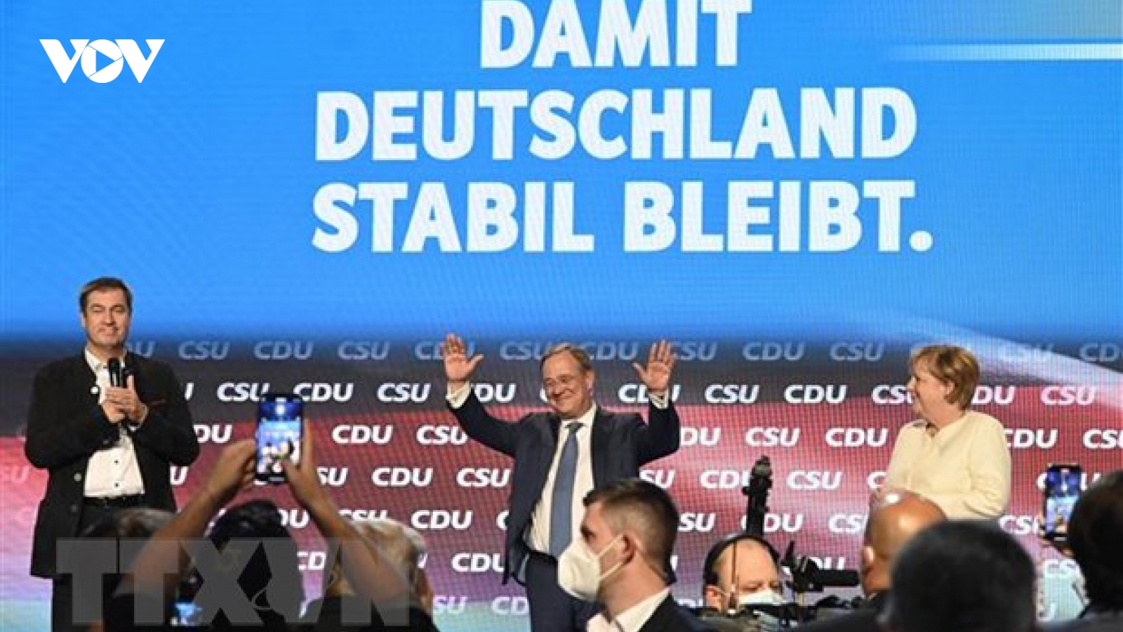 Bầu cử Đức: Cả SPD và CDU đều tự tin chiến thắng