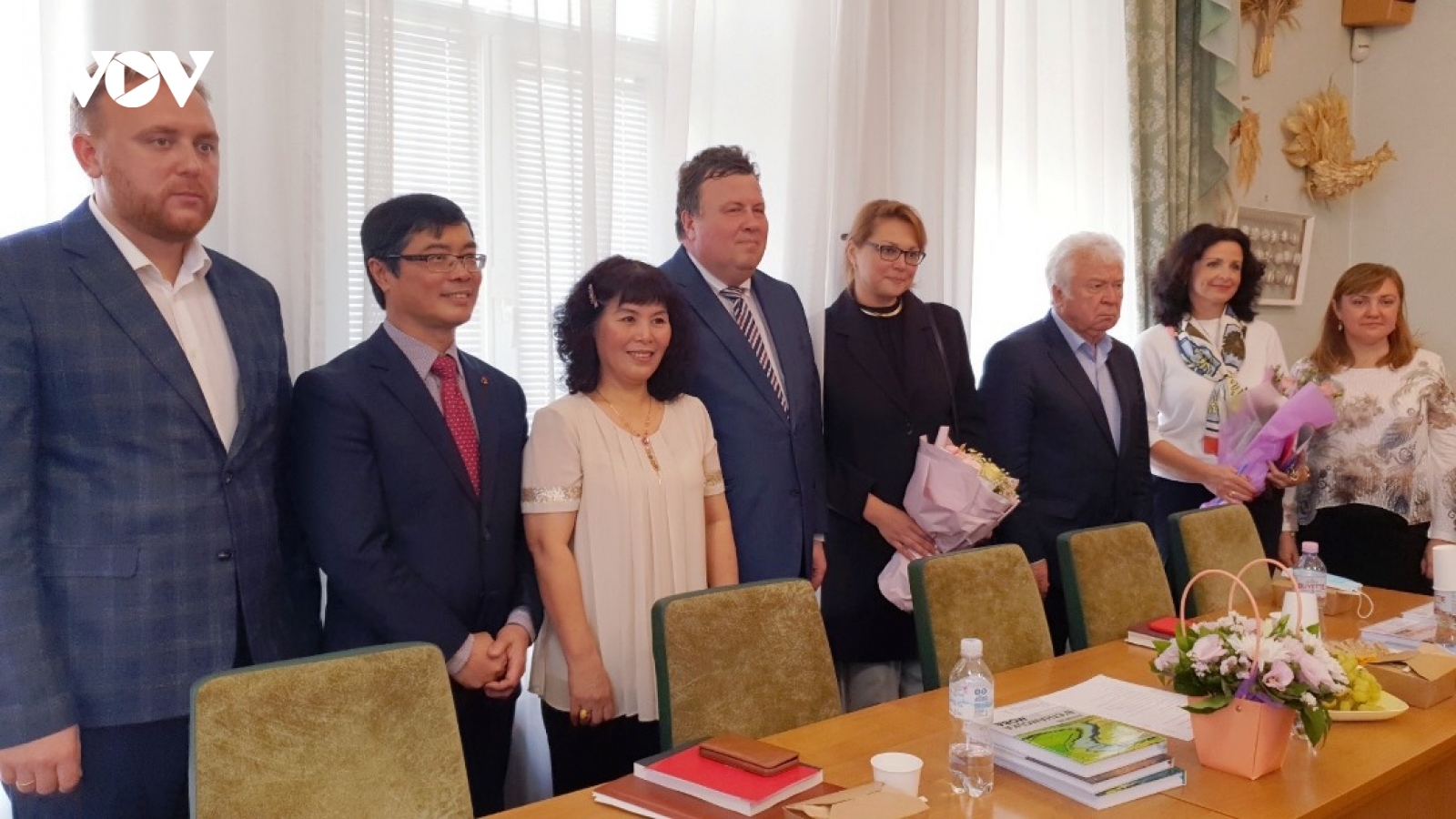 Lễ ra mắt bộ giáo trình tiếng Việt tại Ukraine