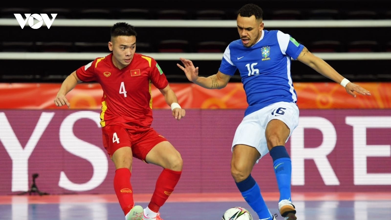 Ghi bàn vào lưới Brazil, ĐT Futsal Việt Nam vẫn thua đậm ngày ra quân Futsal World Cup