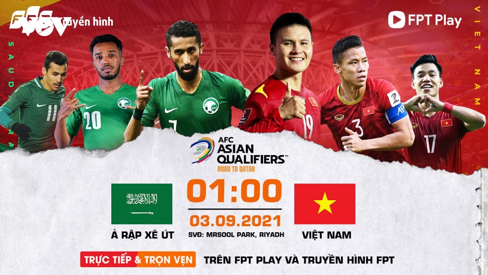 Xem trực tiếp ĐT Saudi Arabia vs ĐT Việt Nam: Mơ về điều kỳ diệu