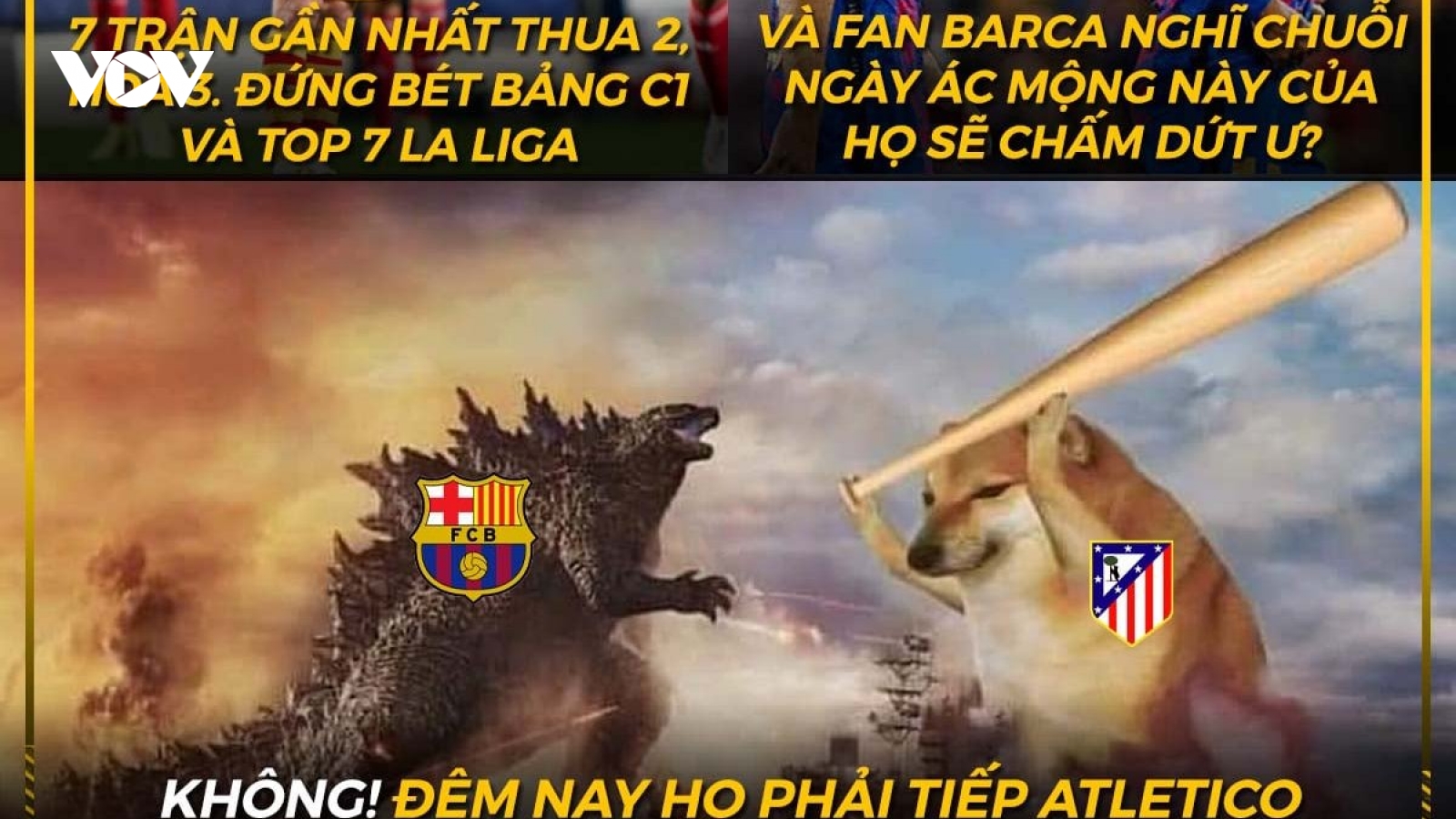 Biếm họa 24h: Chuỗi ngày "ác mộng" của Barca tiếp tục nối dài?