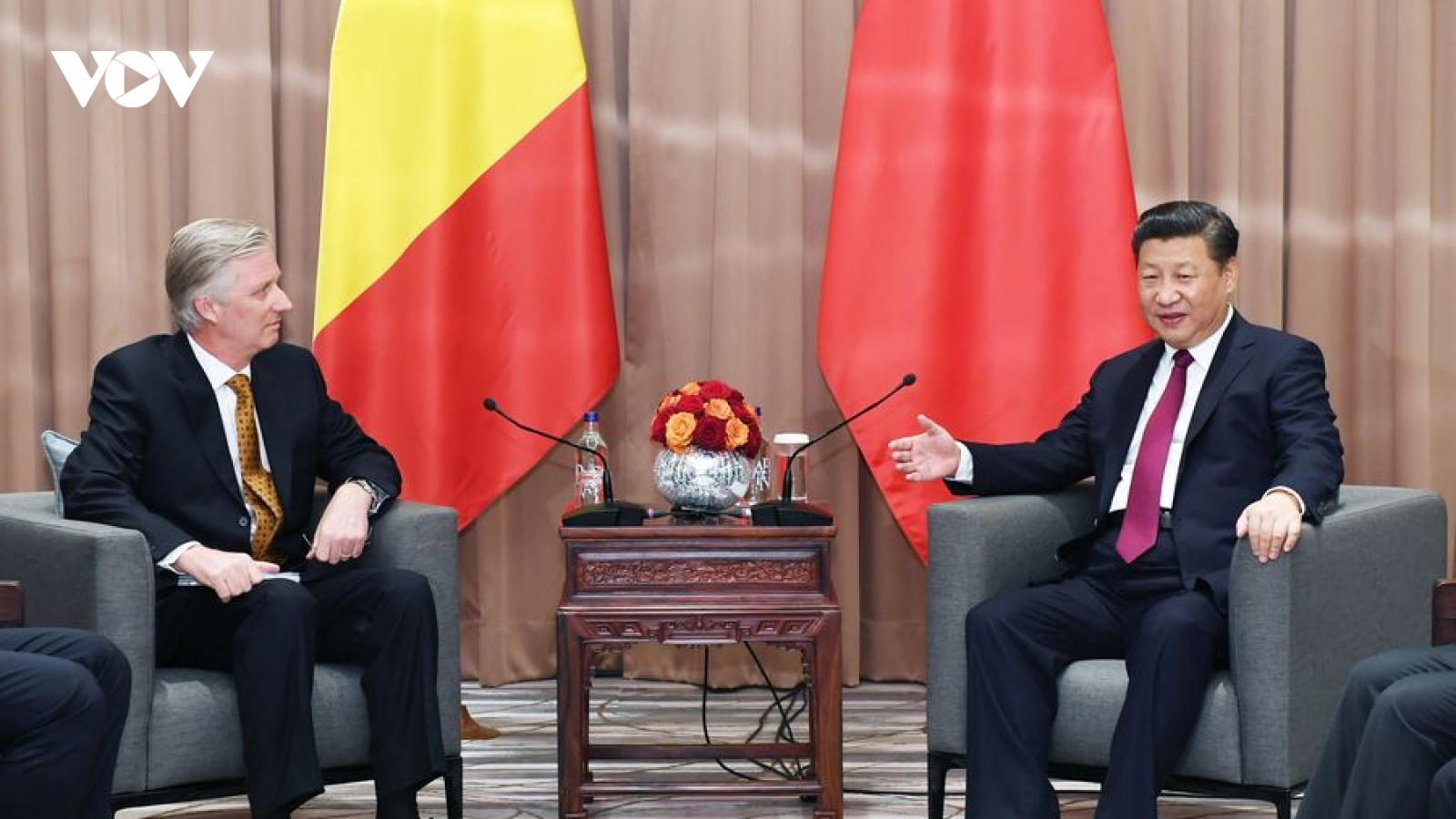 Lãnh đạo Trung Quốc và Bỉ gửi điện chúc mừng kỷ niệm 50 năm thiết lập quan hệ ngoại giao