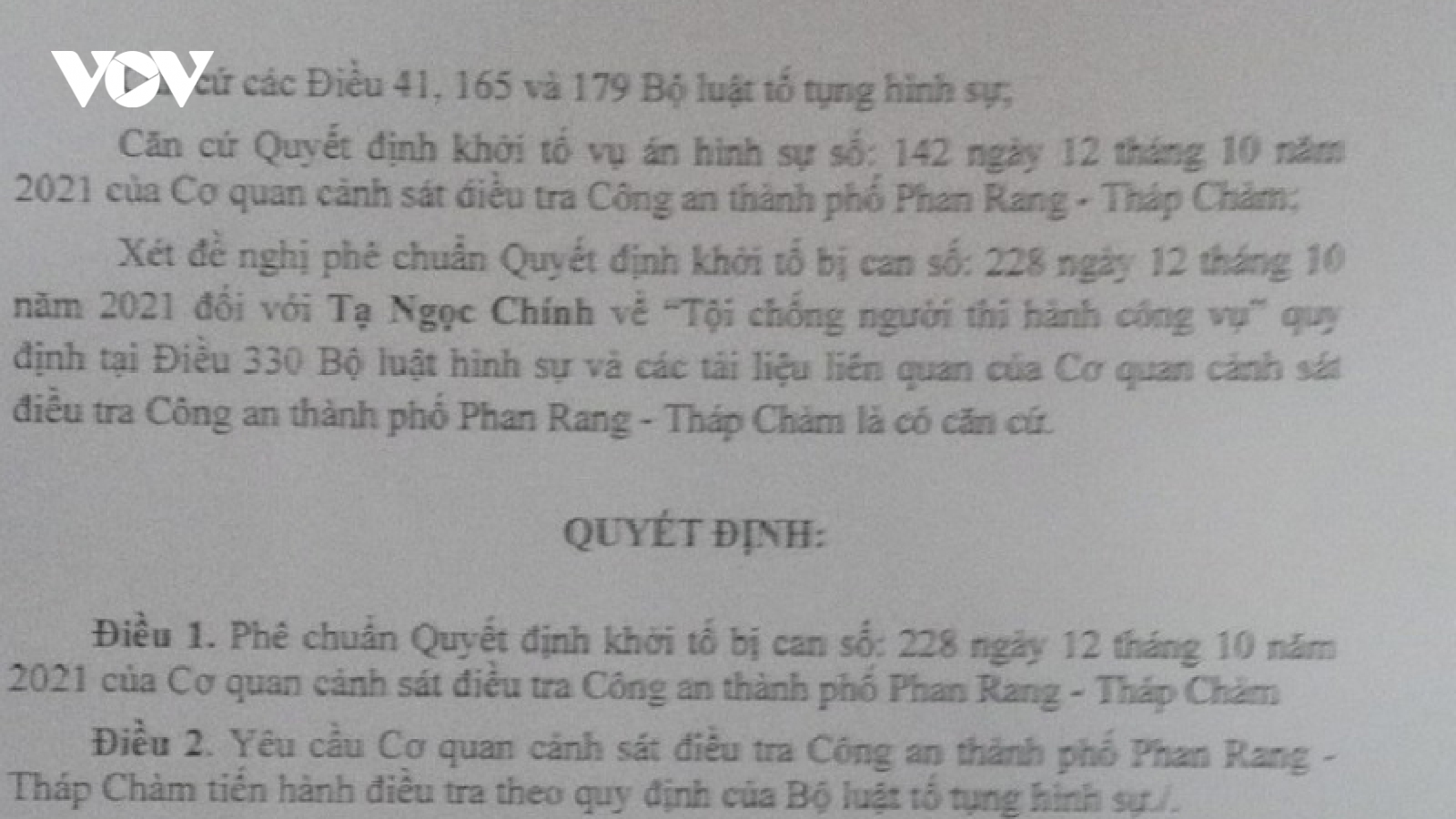 Bắt giam hai thanh niên thông chốt kiểm soát phòng, chống dịch ở Ninh Thuận