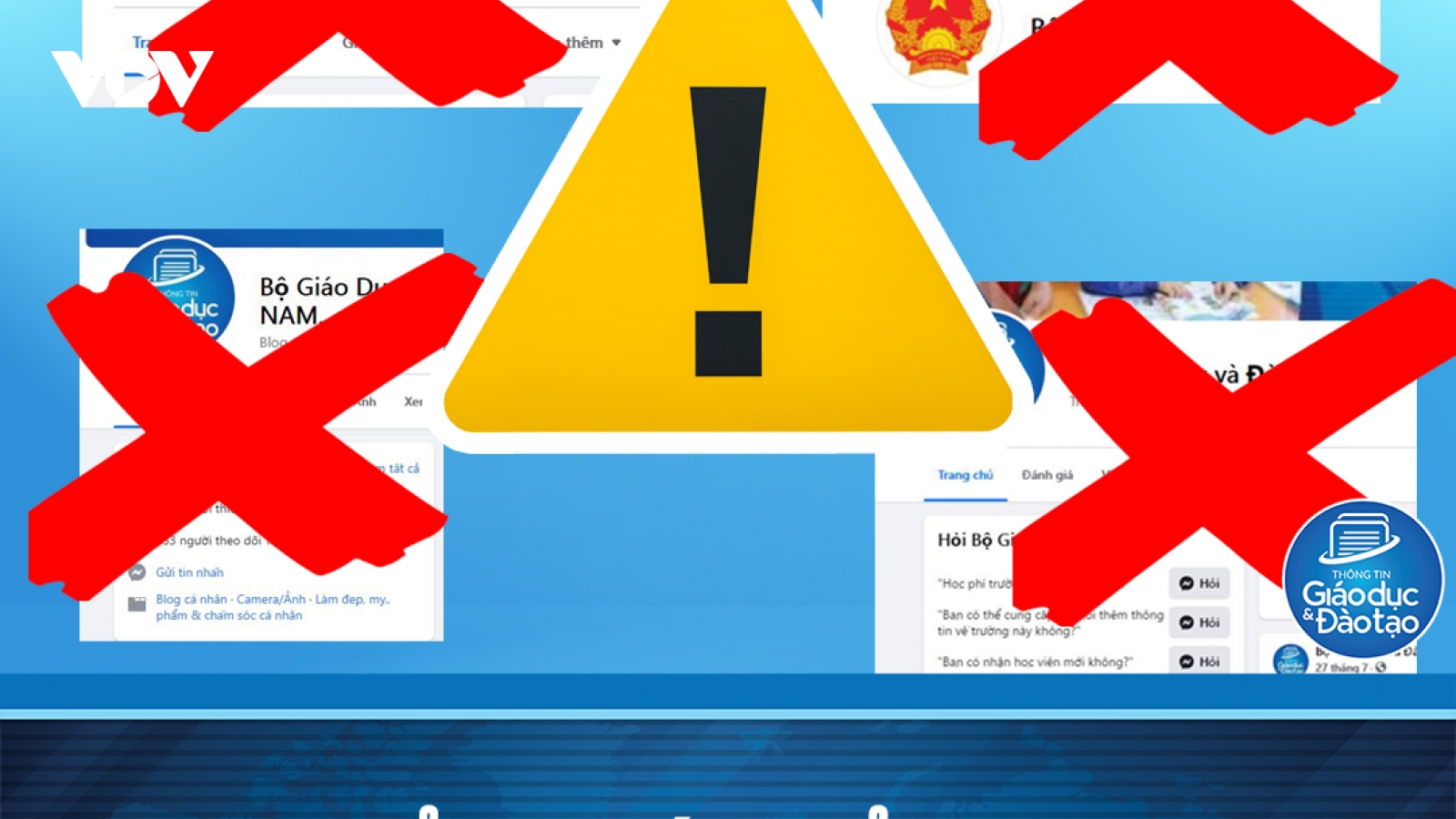 Hàng loạt facebook giả mạo Bộ GD-ĐT, công khai rao bán các loại văn bằng, chứng chỉ