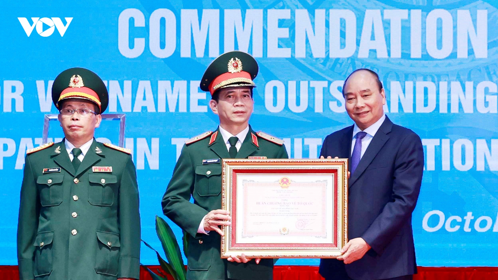 Chủ tịch nước tuyên dương tập thể, cá nhân trong hoạt động gìn giữ hòa bình Liên Hợp Quốc