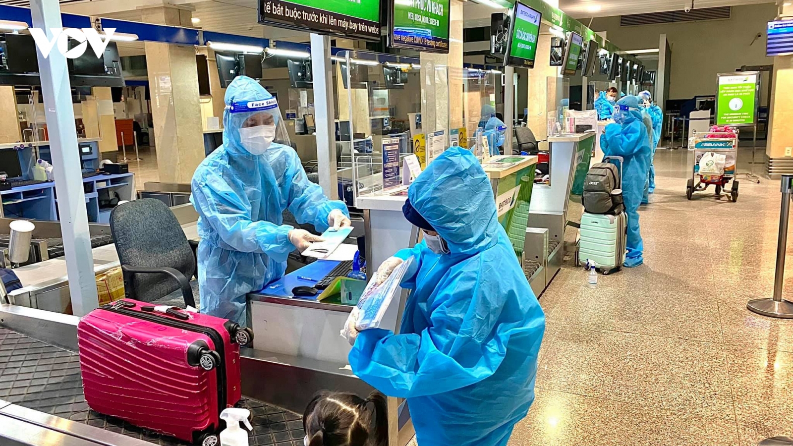 200 công dân Vĩnh Phúc về quê trên chuyến bay đặc biệt của Bamboo Airways