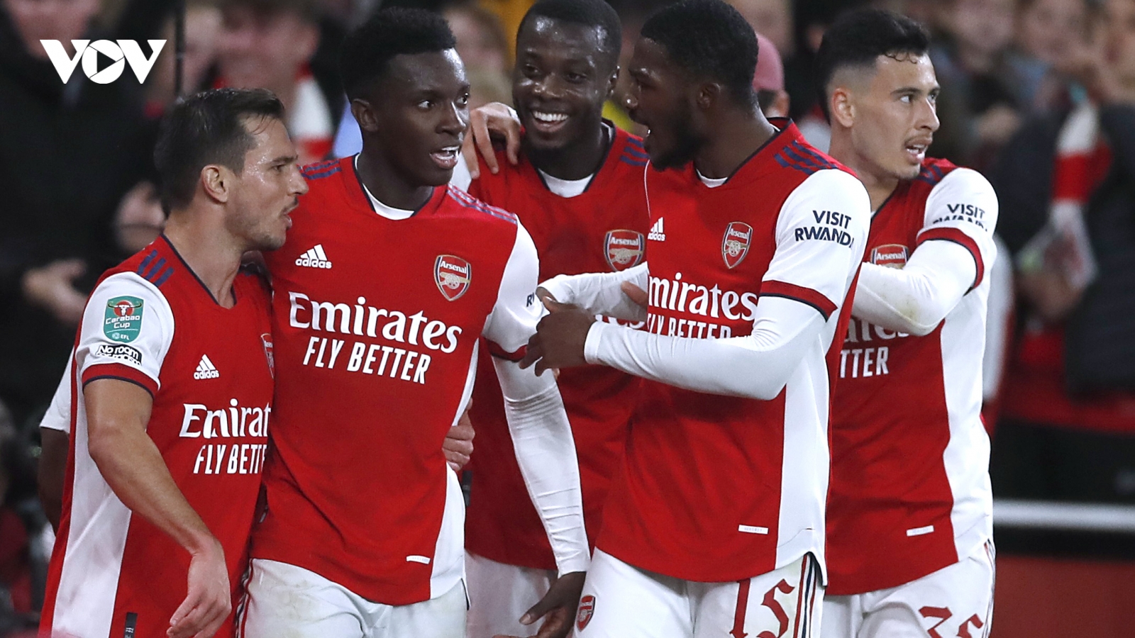 Thắng dễ Leeds, Arsenal tiến vào tứ kết Cúp Liên Đoàn Anh