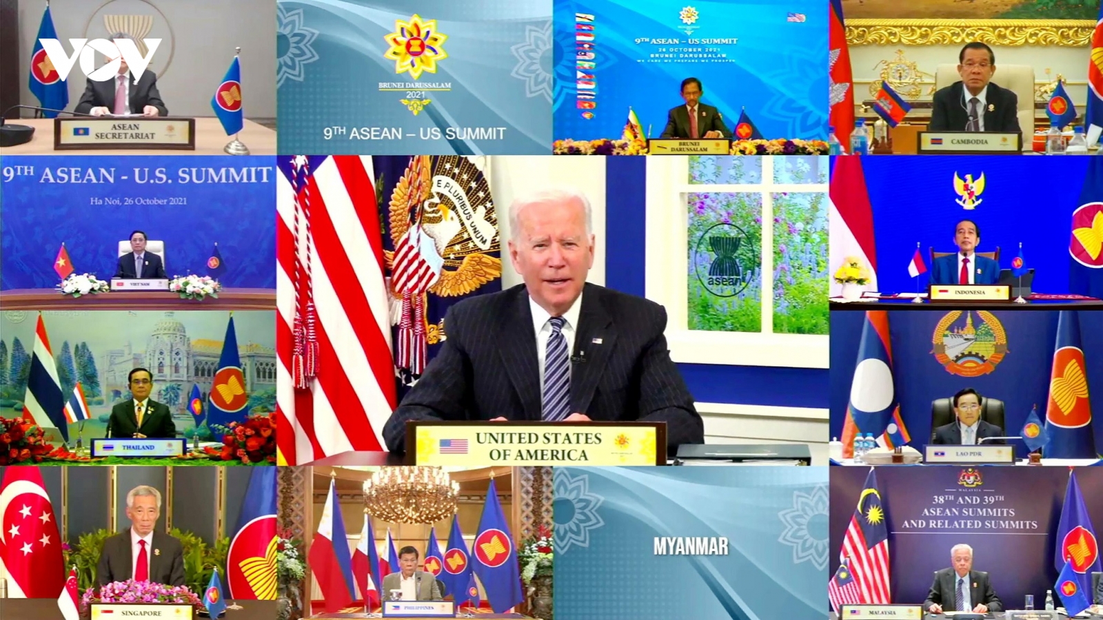 Tổng thống Biden tuyên bố ủng hộ vai trò trung tâm của ASEAN trong cấu trúc khu vực